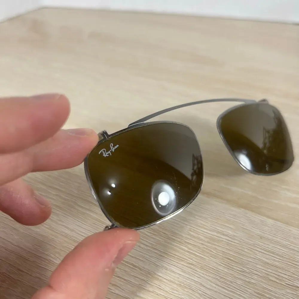 RARE! Ray-Ban RB5228-C 2502/73 Clip On Sunglasses 53-17 3N